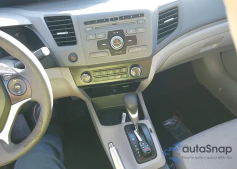 2012 Honda Civic Ex z USA, uszkodzony, nr VIN 2HGFB2F82CH309564